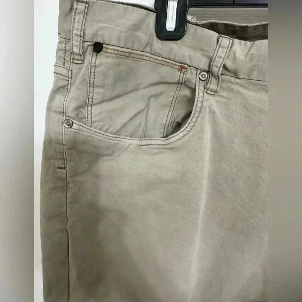 Tommy Bahama 36x28 Men's Khaki Jeans Pants 0428W - Picture 4 of 14